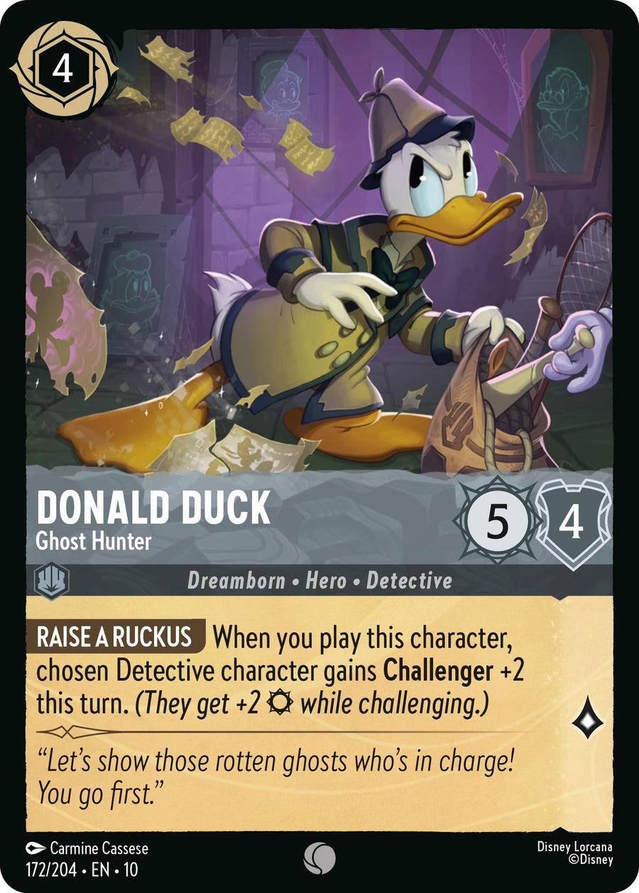 Donald Duck - Ghost Hunter - Whispers in the Well (Common) [10WHI-172]