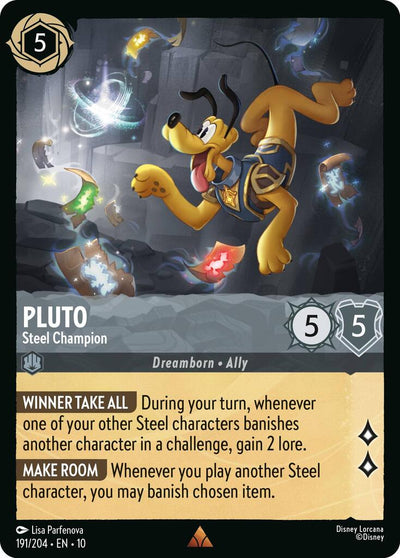 Pluto - Steel Champion - Whispers in the Well (Rare) [10WHI-191]