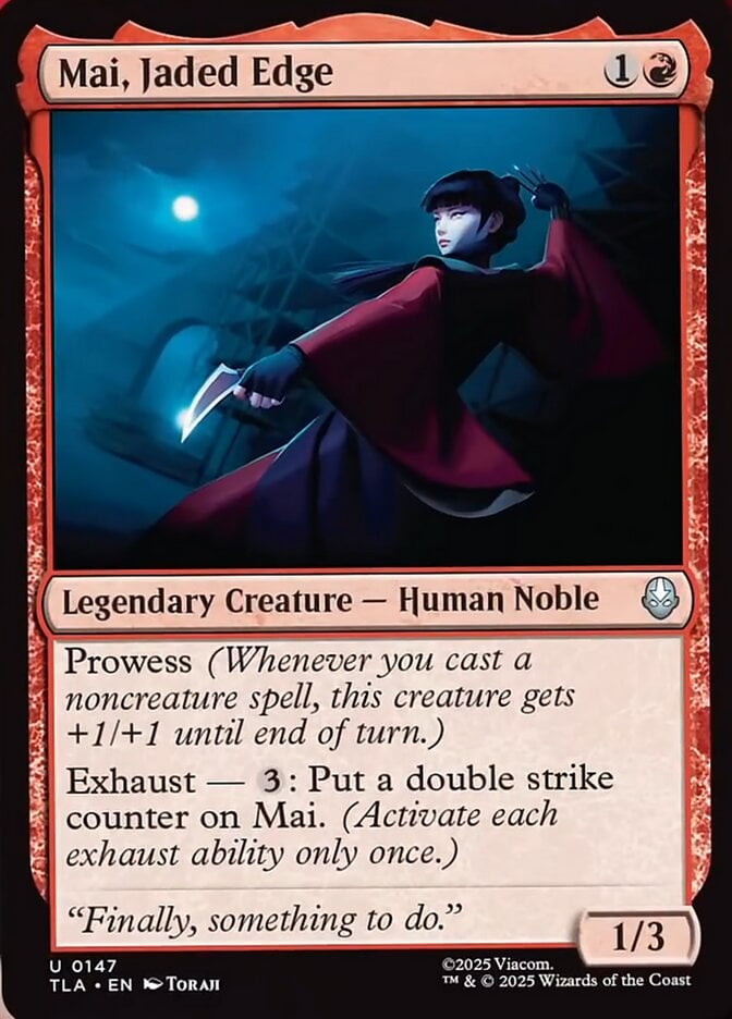 Mai, Jaded Edge - Avatar: The Last Airbender (Uncommon) [TLA-147]