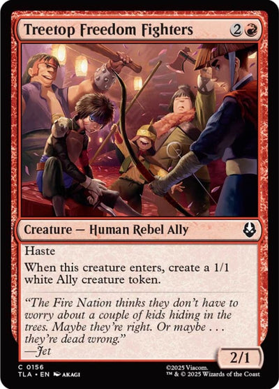 Treetop Freedom Fighters - Avatar: The Last Airbender (Common) [TLA-156]