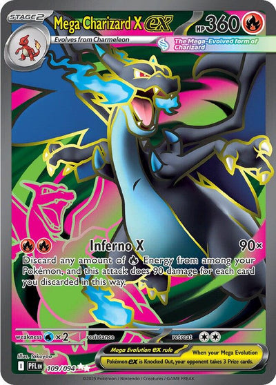 Mega Charizard X ex - Phantasmal Flames (Ultra Rare) [PFL-109]