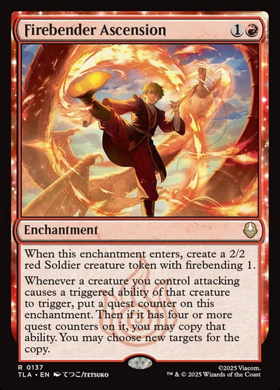 Firebender Ascension - Avatar: The Last Airbender (Rare) [TLA-137]