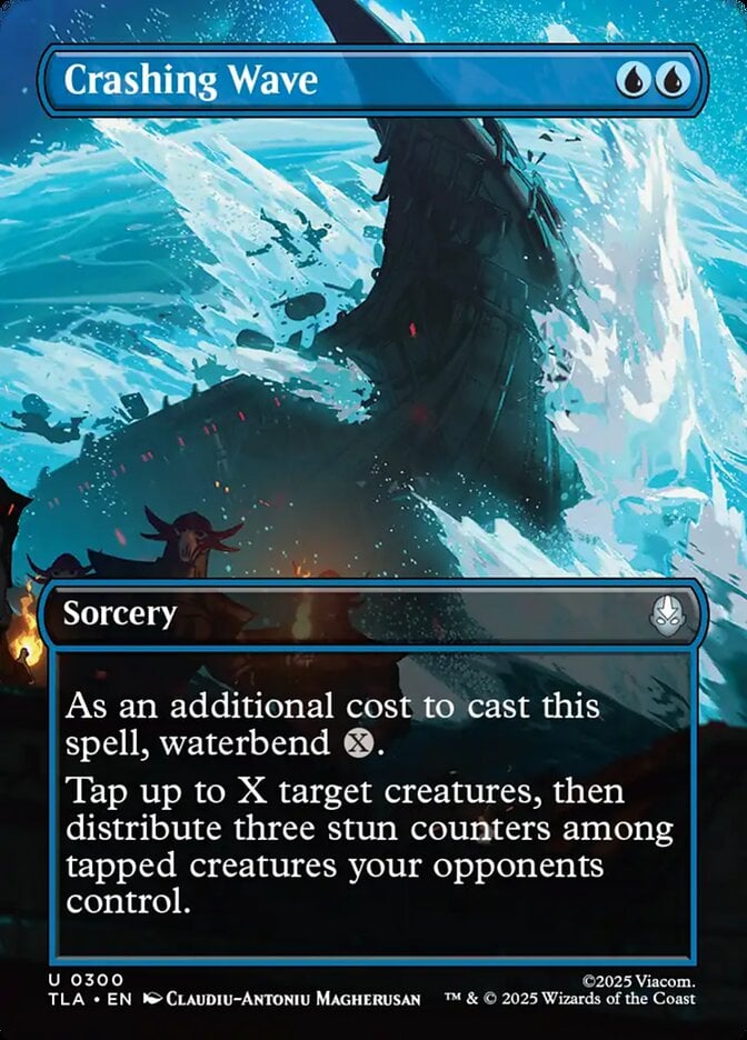 Crashing Wave - Avatar: The Last Airbender: Extras (Uncommon) [XTLA-300]