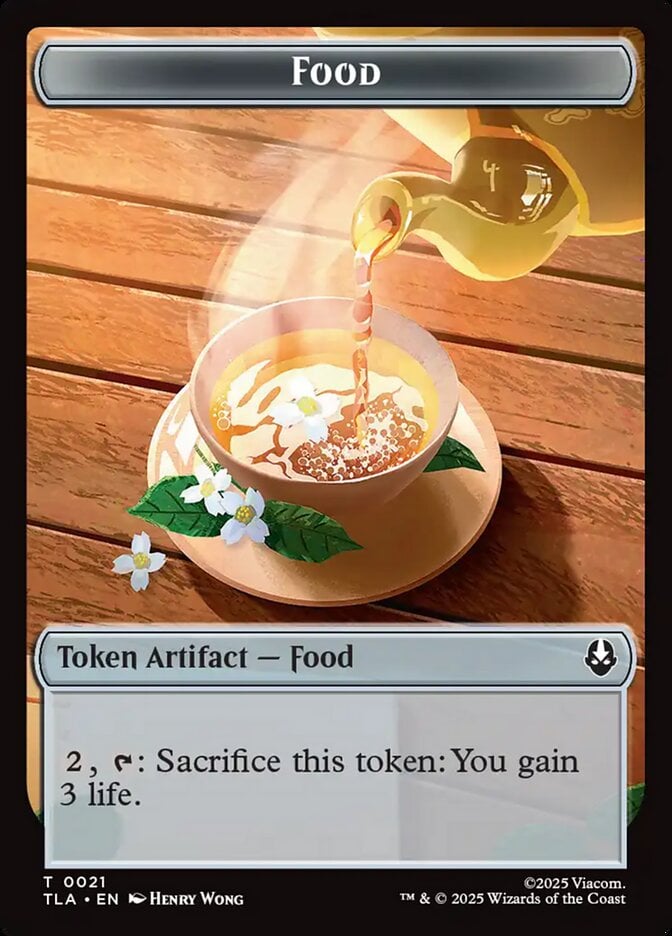 Food Token // Monk Token (R 1/1) - Avatar: The Last Airbender: Tokens (Token) [TTLA-T 21/10]