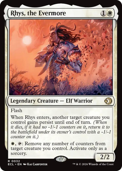 Rhys, the Evermore - Lorwyn Eclipsed (Rare) [ECL-32]