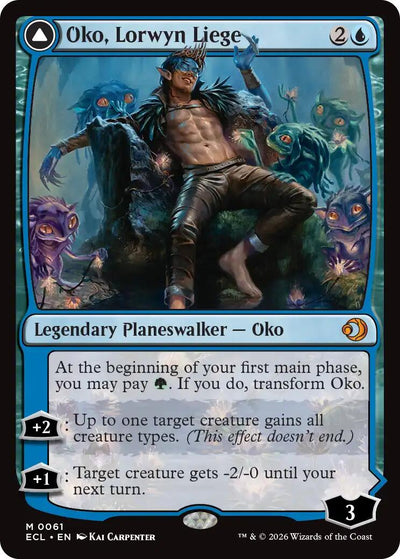 Oko, Lorwyn Liege // Oko, Shadowmoor Scion - Lorwyn Eclipsed (Mythic) [ECL-61]