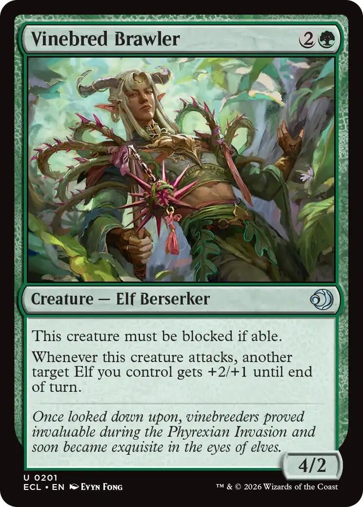 Vinebred Brawler - Lorwyn Eclipsed (Uncommon) [ECL-201]