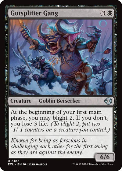 Gutsplitter Gang - Lorwyn Eclipsed (Uncommon) [ECL-106]