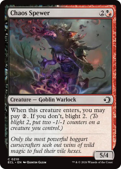 Chaos Spewer - Lorwyn Eclipsed (Common) [ECL-210]