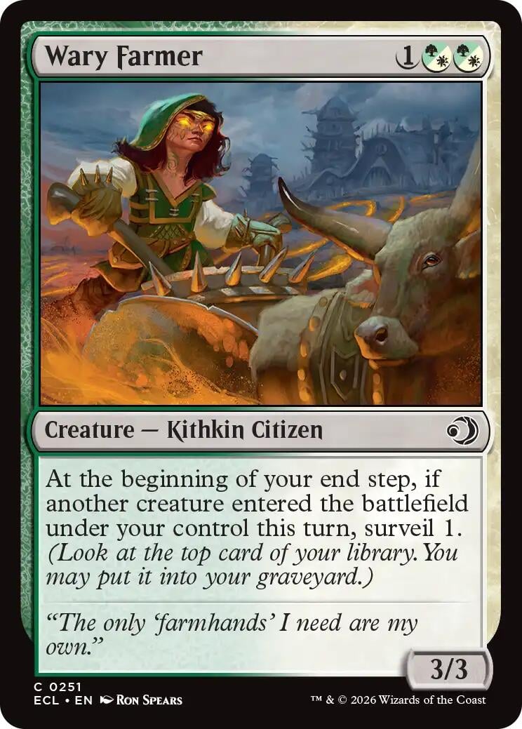 Wary Farmer - Lorwyn Eclipsed (Common) [ECL-251]
