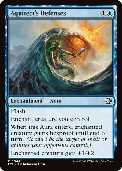 Aquitect's Defenses - Lorwyn Eclipsed (Common) [ECL-44]