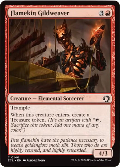 Flamekin Gildweaver - Lorwyn Eclipsed (Common) [ECL-140]