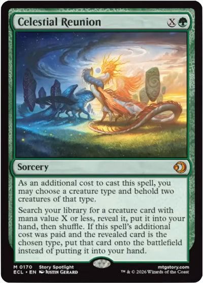 Celestial Reunion - Lorwyn Eclipsed (Mythic) [ECL-170]