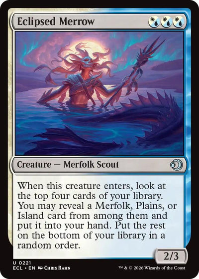 Eclipsed Merrow - Lorwyn Eclipsed (Uncommon) [ECL-221]