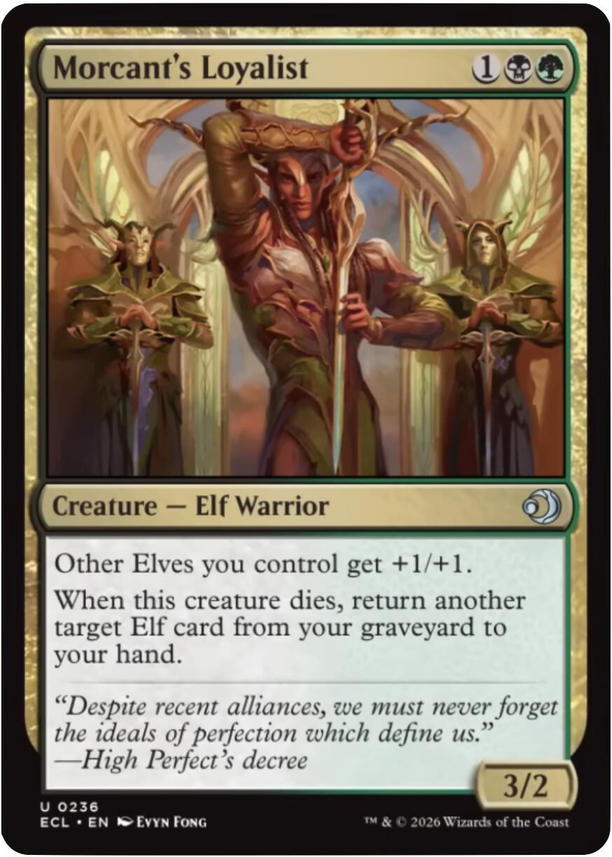 Morcant's Loyalist - Lorwyn Eclipsed (Uncommon) [ECL-236]
