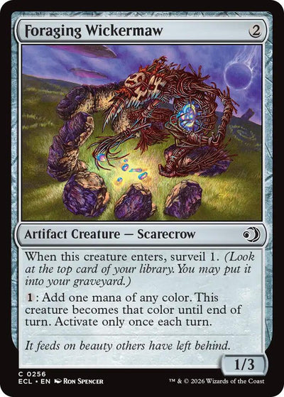 Foraging Wickermaw - Lorwyn Eclipsed (Common) [ECL-256]