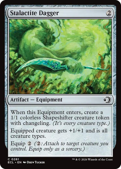 Stalactite Dagger - Lorwyn Eclipsed (Common) [ECL-261]