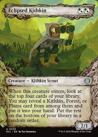 Eclipsed Kithkin - Lorwyn Eclipsed: Extras (Uncommon) [XECL-338]