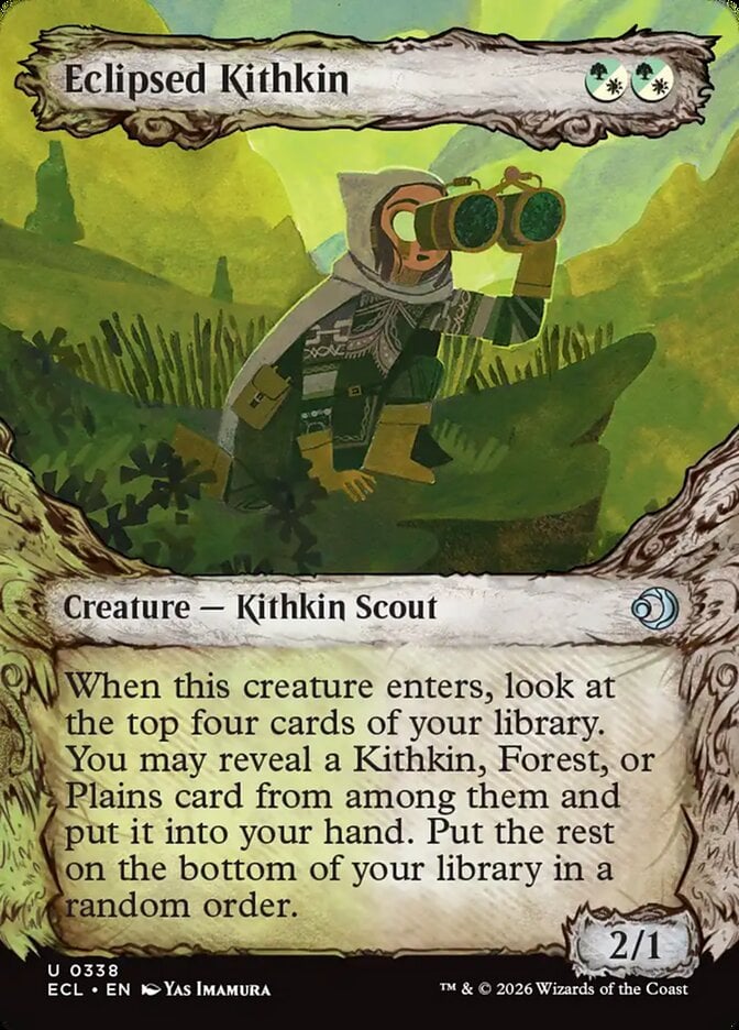 Eclipsed Kithkin - Lorwyn Eclipsed: Extras (Uncommon) [XECL-338]