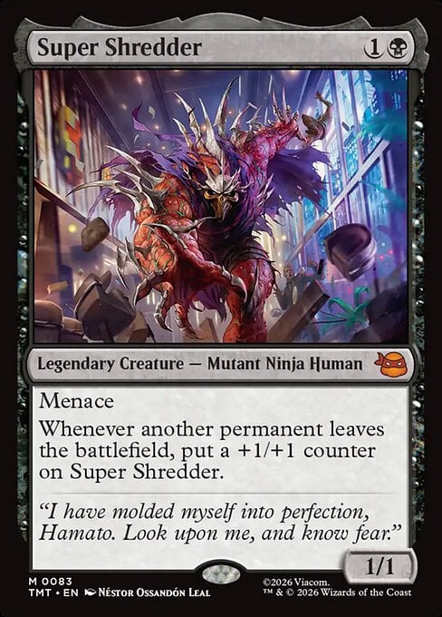 Super Shredder - Teenage Mutant Ninja Turtles (Mythic) [TMT-83]