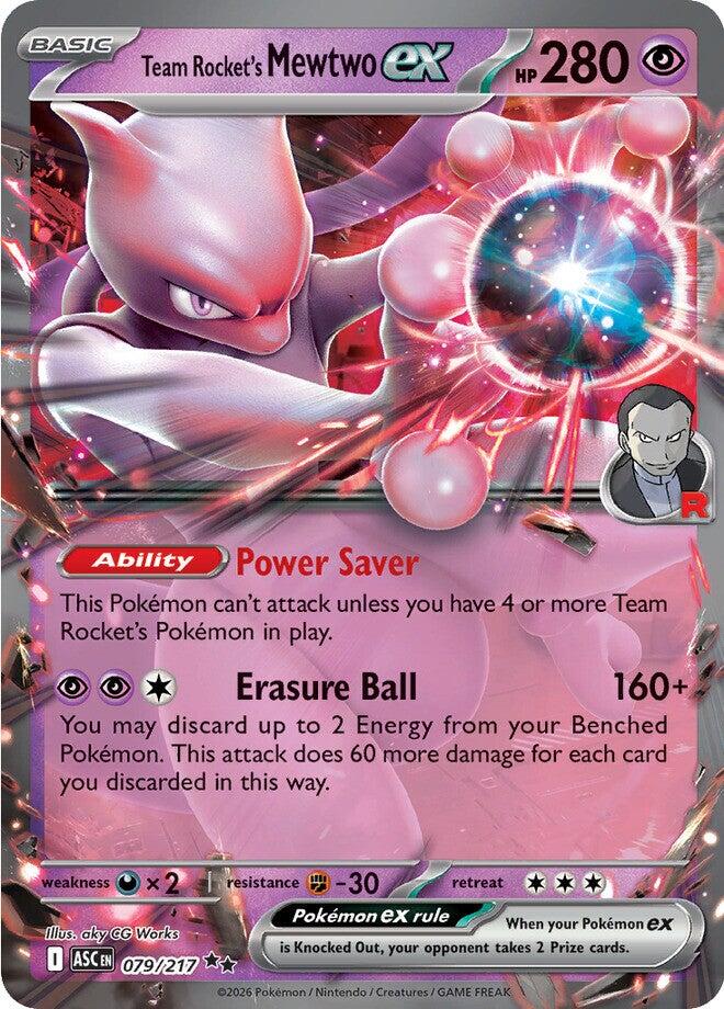 Team Rocket's Mewtwo ex - Ascended Heroes (Double Rare) [ASC-079]