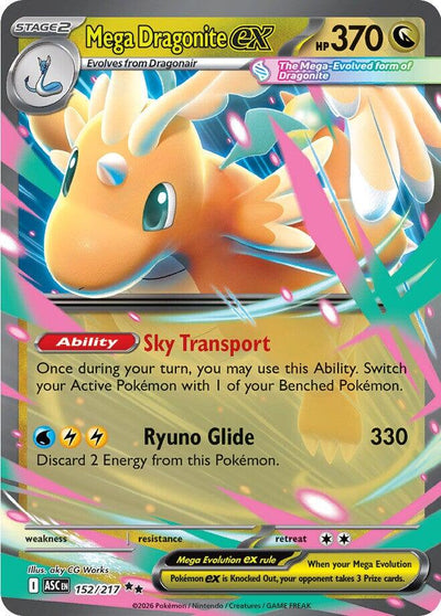Mega Dragonite ex - Ascended Heroes (Double Rare) [ASC-152]