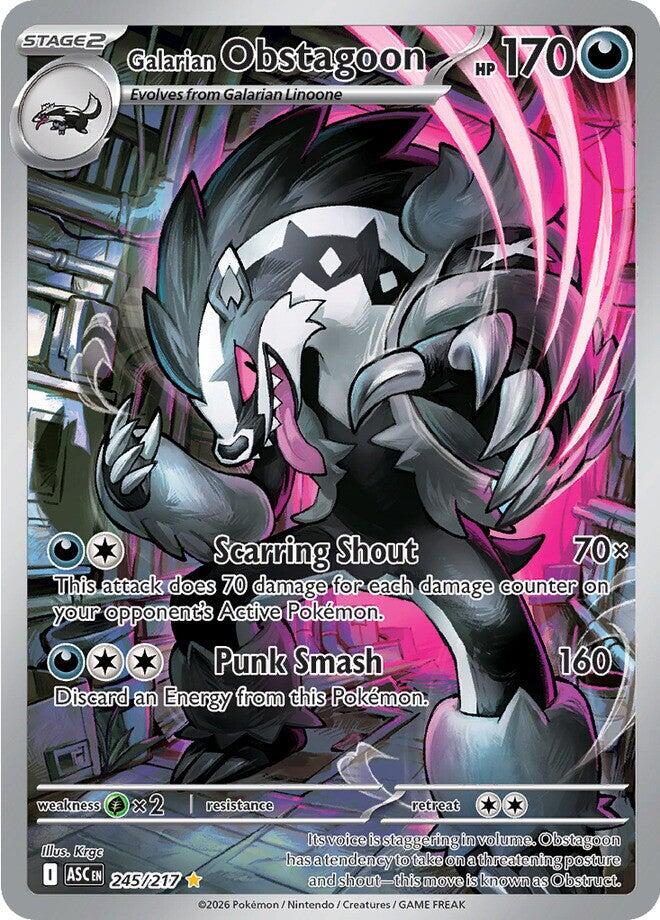 Galarian Obstagoon - Ascended Heroes (Illustration Rare) [ASC-245]