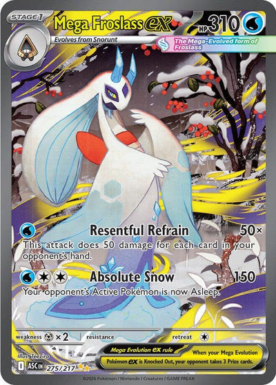 Mega Froslass ex - Ascended Heroes (Special Illustration Rare) [ASC-275]