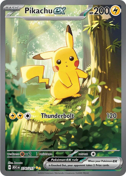 Pikachu ex - Ascended Heroes (Special Illustration Rare) [ASC-276] | Universe TCG