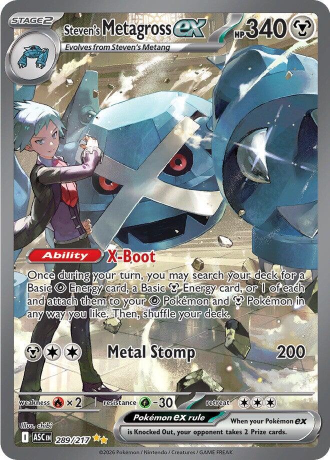 Steven's Metagross ex - Ascended Heroes (Special Illustration Rare) [ASC-289]