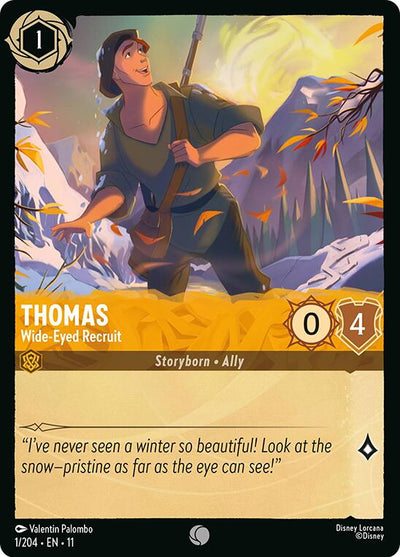 Thomas - Wide-Eyed Recruit - Winterspell (Common) [11WSP-1]