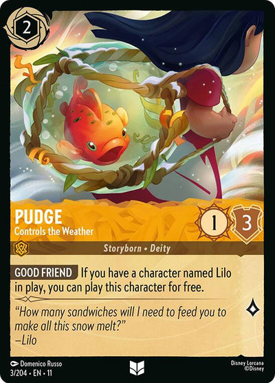 Pudge - Controls the Weather - Winterspell (Uncommon) [11WSP-3]
