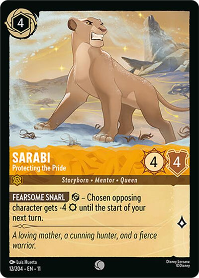 Sarabi - Protecting the Pride - Winterspell (Common) [11WSP-12]