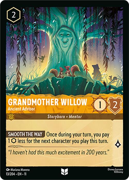Grandmother Willow - Ancient Advisor (V.1) - Winterspell (Uncommon) [11WSP-13]