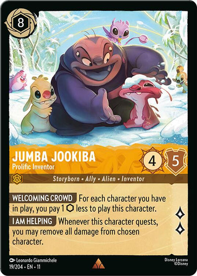 Jumba Jookiba - Prolific Inventor - Winterspell (Rare) [11WSP-19]