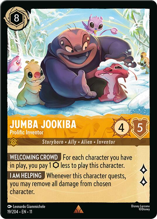 Jumba Jookiba - Prolific Inventor - Winterspell (Rare) [11WSP-19]