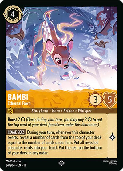 Bambi - Ethereal Fawn - Winterspell (Super Rare) [11WSP-24]