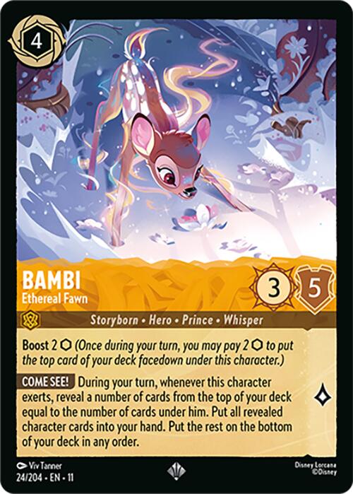 Bambi - Ethereal Fawn - Winterspell (Super Rare) [11WSP-24]