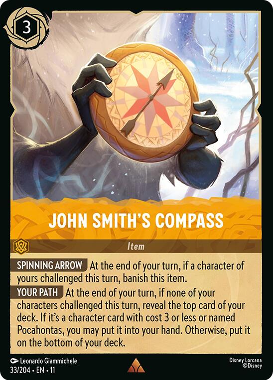 John Smith's Compass - Winterspell (Rare) [11WSP-33]