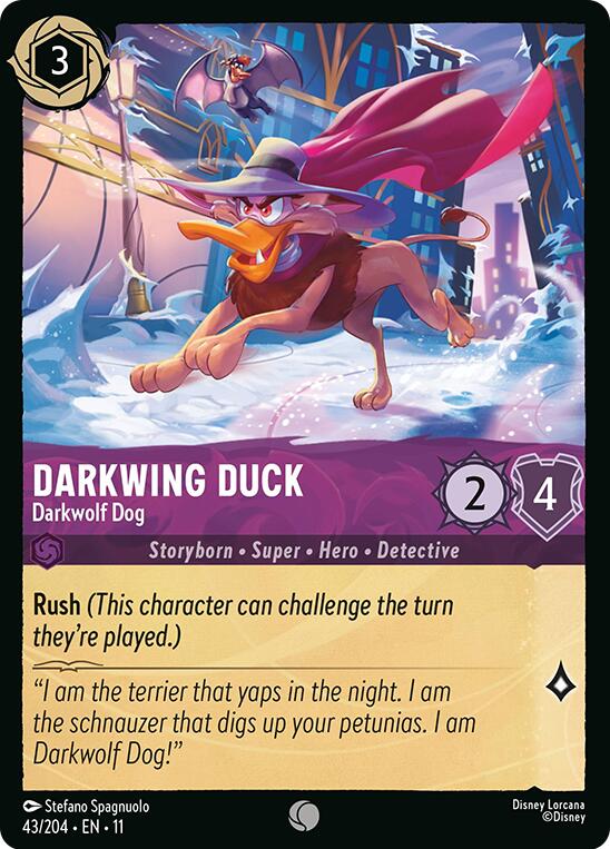 Darkwing Duck - Darkwolf Dog - Winterspell (Common) [11WSP-43]