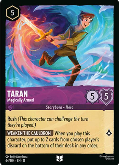 Taran - Magically Armed - Winterspell (Uncommon) [11WSP-44]