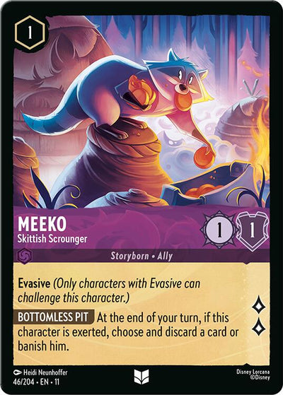 Meeko - Skittish Scrounger - Winterspell (Uncommon) [11WSP-46]