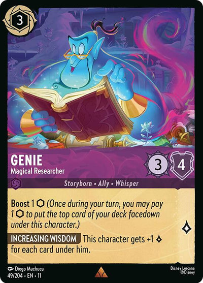 Genie - Magical Researcher (V.1) - Winterspell (Rare) [11WSP-49]