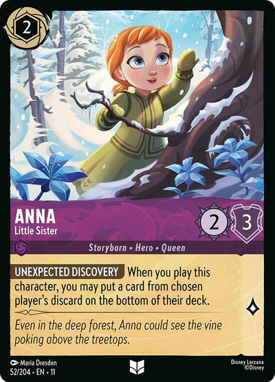 Anna - Little Sister (V.1) - Winterspell (Uncommon) [11WSP-52]