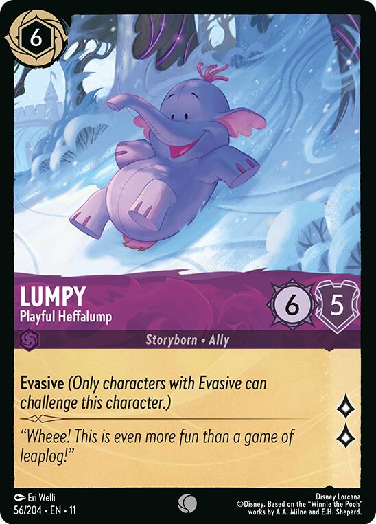 Lumpy - Playful Heffalump - Winterspell (Common) [11WSP-56]
