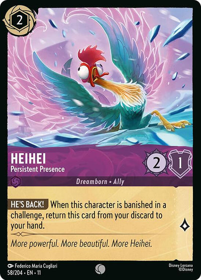 Heihei - Persistent Presence - Winterspell (Common) [11WSP-58]