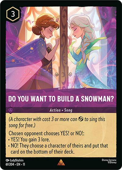 Do You Want to Build A Snowman? - Winterspell (Rare) [11WSP-61]