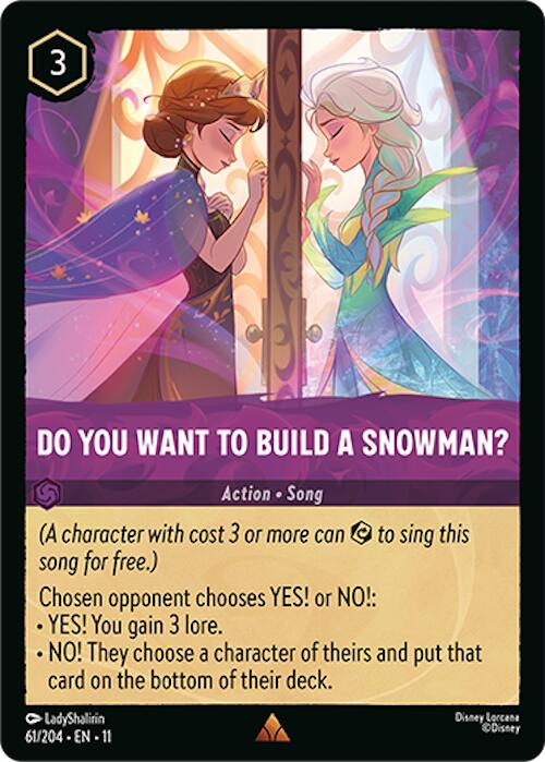 Do You Want to Build A Snowman? - Winterspell (Rare) [11WSP-61]