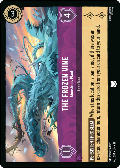 The Frozen Vine - Monstrous Plant - Winterspell (Uncommon) [11WSP-68]