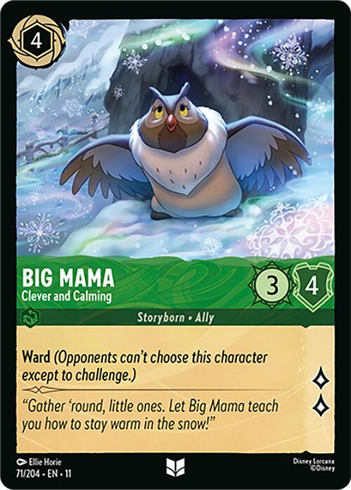 Big Mama - Clever and Calming - Winterspell (Uncommon) [11WSP-71]